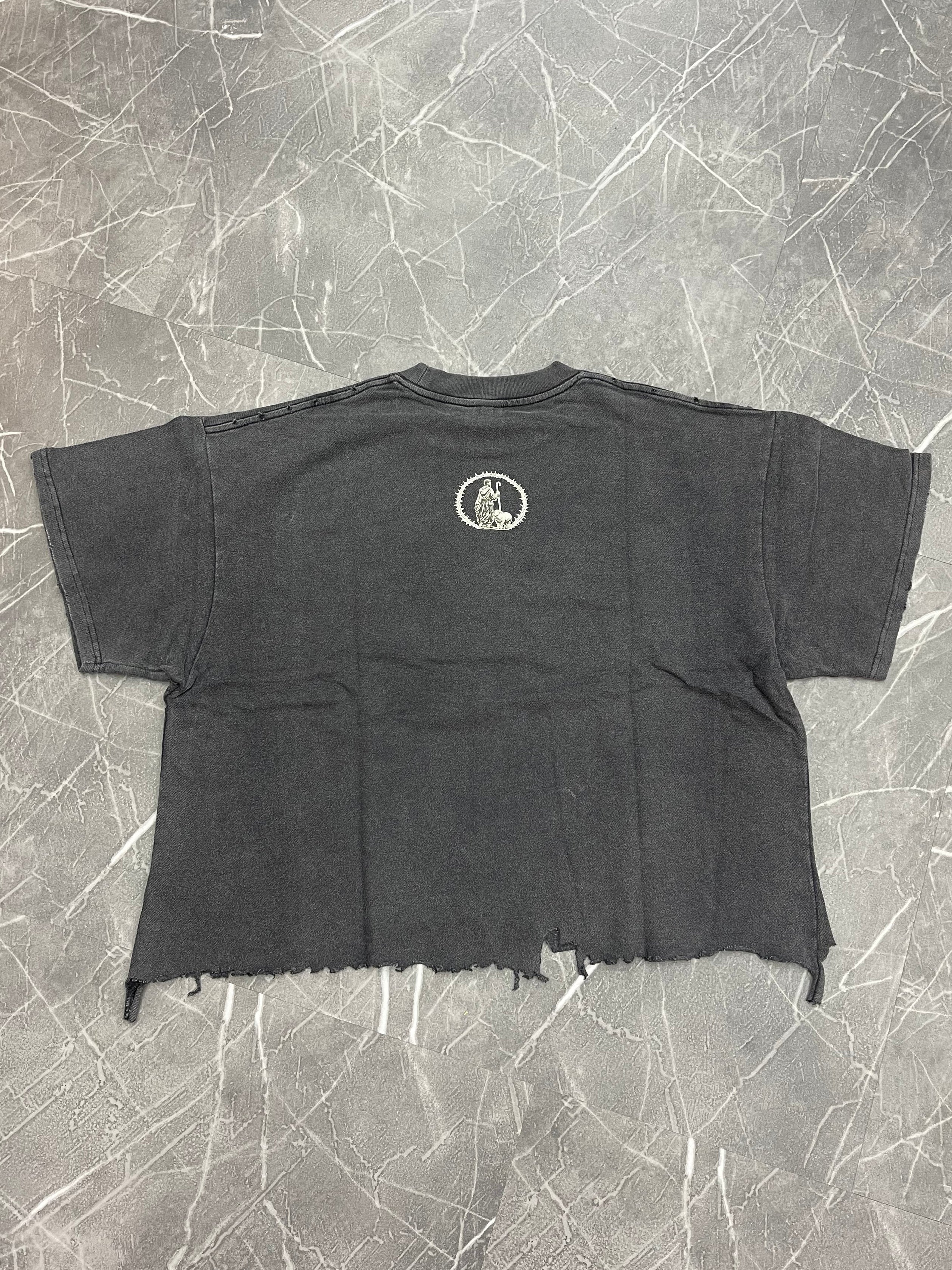 “Live By The Shepherd” Distressed Tee